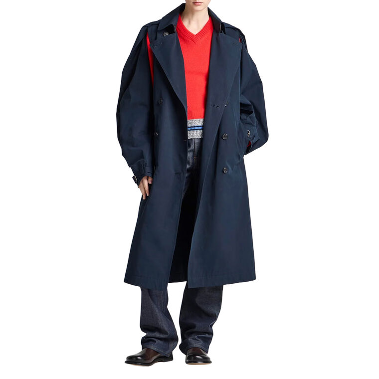 Cape Trench Coat image number null