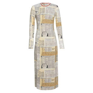 Alma Long Sleeve Midi Dress