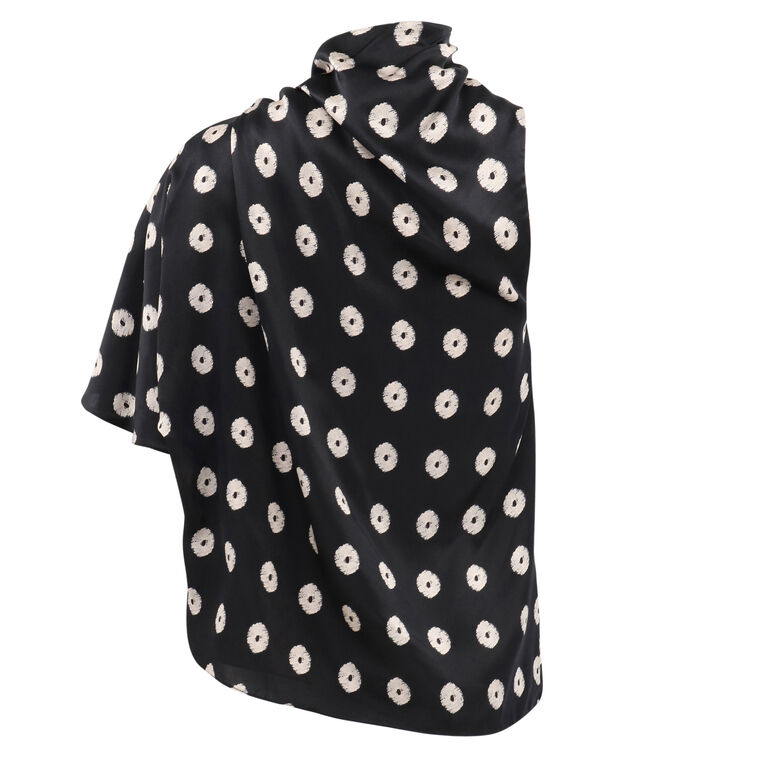 Chiminango Satin Silk Blouse image number null