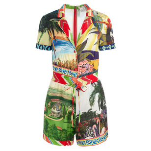 Leighton Short Sleeve Pajama Romper