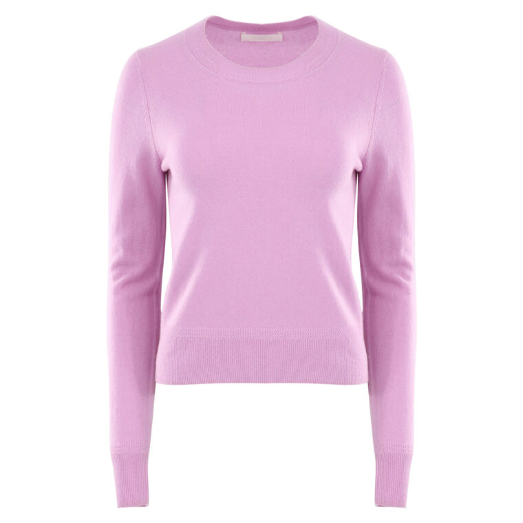 Bev Shrunken Crewneck Sweater image number null