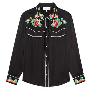The Heirloom Rose Long Sleeve Western Shirt