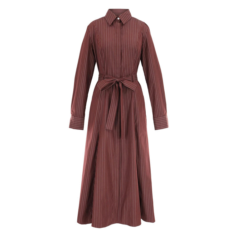 Bennet Striped Midi Dress image number null