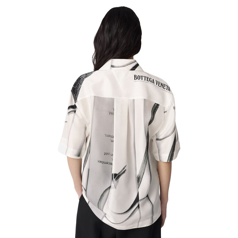 Silk Printed Shirt image number null