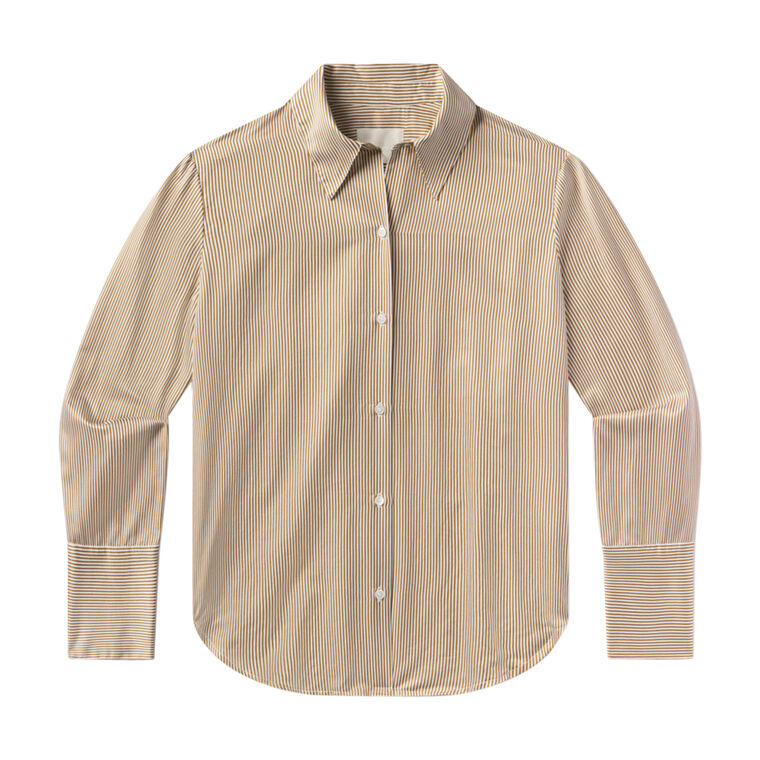 Camilia Long Sleeve Button-Up Shirt image number null