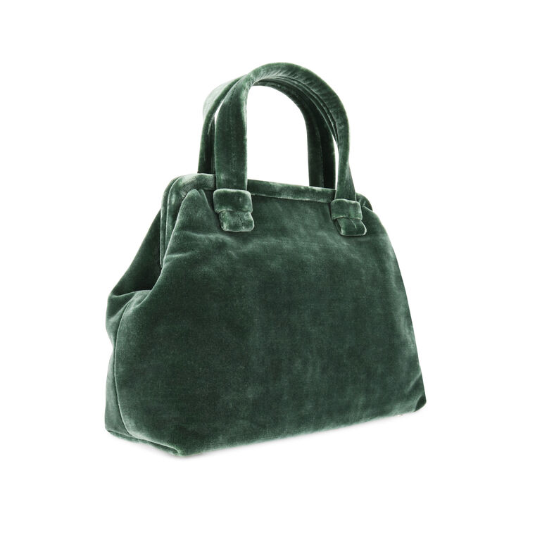 Alexandra Velvet Top Handle Bag image number null