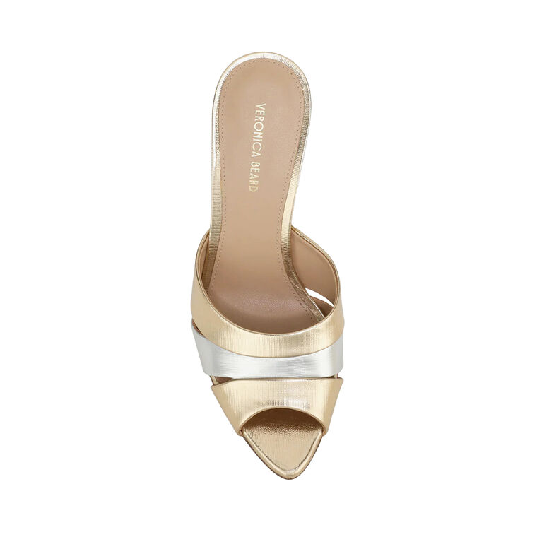 Cassiel Metallic Slide Sandal image number null