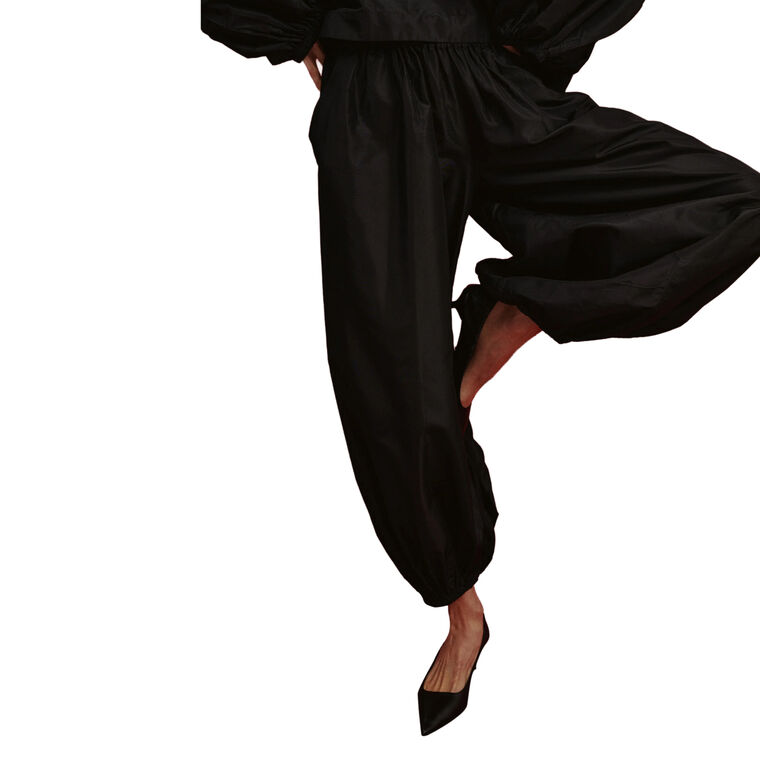Sofia Silk Taffeta Balloon Pants image number null