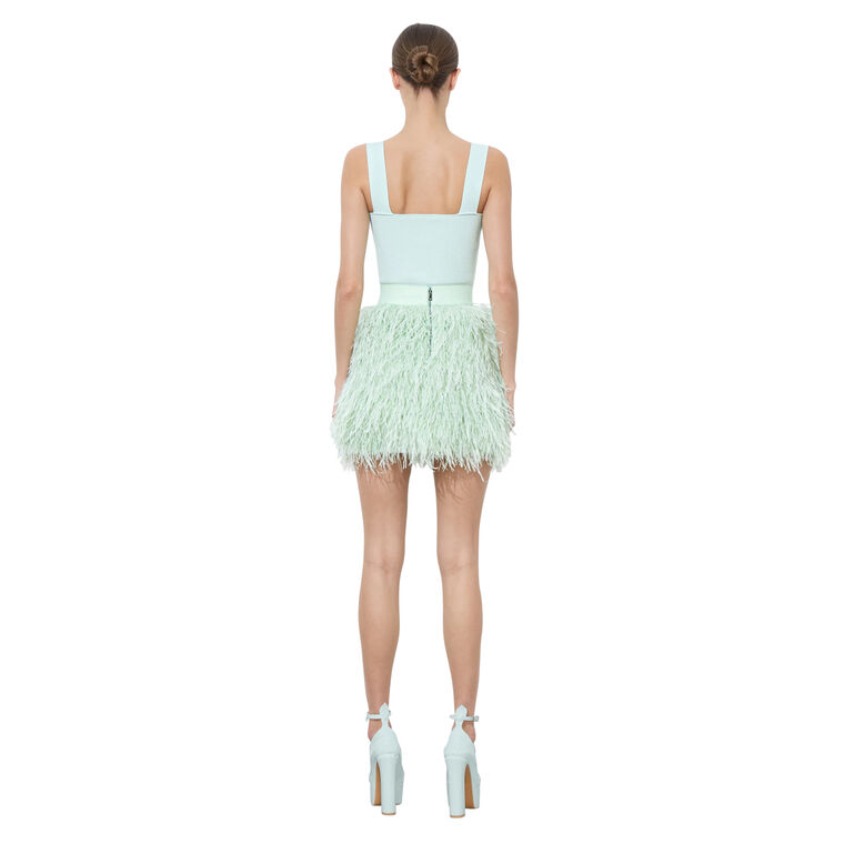 Torie Wide Strap Ribbed Knit Tank Top image number null