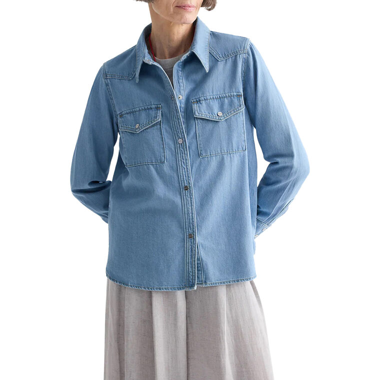 Ranchers Daughter Denim Shirt image number null