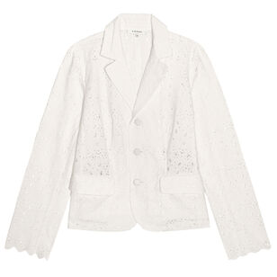 The Paisley Eyelet Classic Blazer