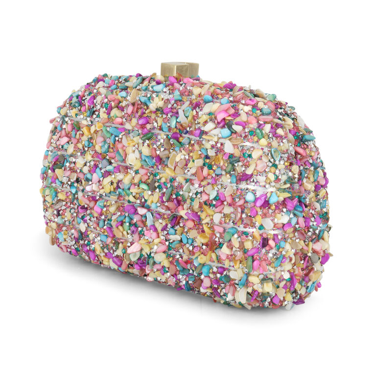 Mia Gravel and Crystal Clutch image number null