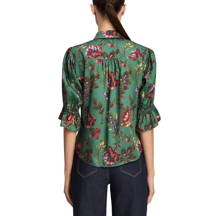 Fresco Floral Bow Fiona Top image number null