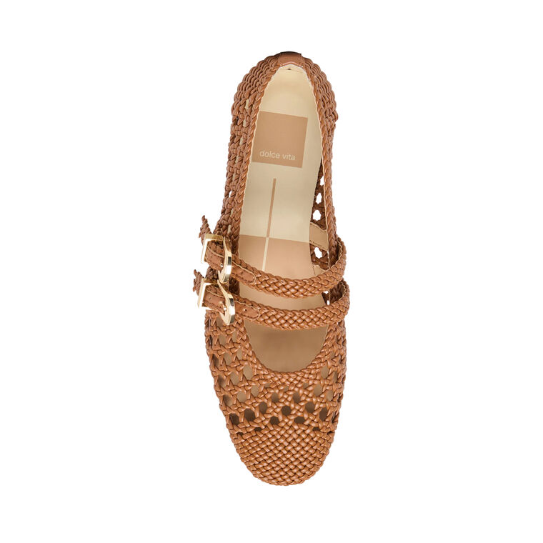 Woven Mary Jane Ballet Flat image number null