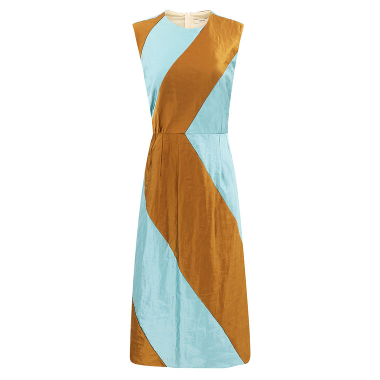Metallic Satine Dress image number null