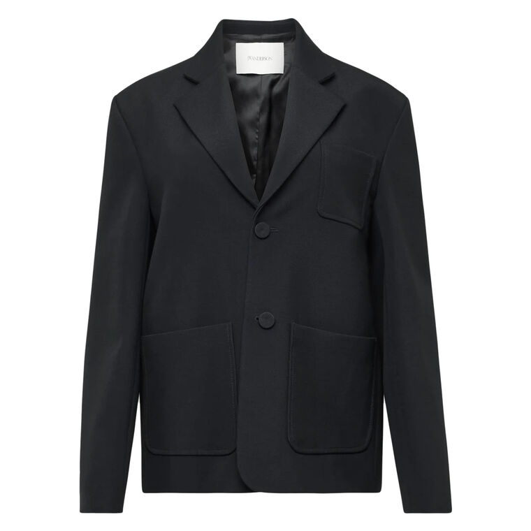Patch Pocket Tailored Blazer image number null