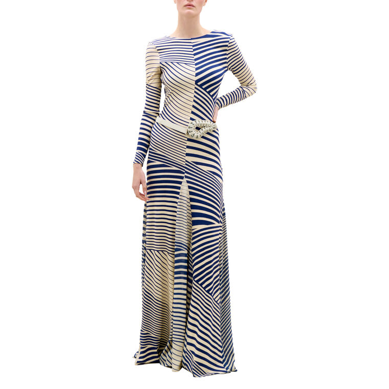 Basia Long Sleeve Maxi Dress image number null