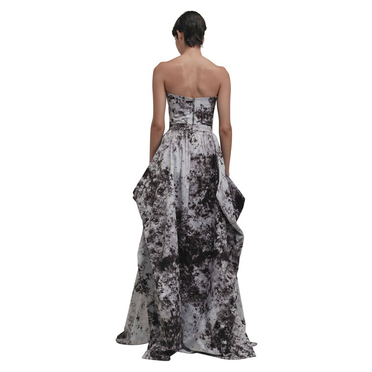 Sensation Strapless Bustier Crop Top image number null