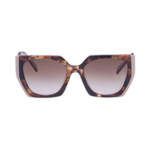 Two-Tone Frame Sunglasses With Gold Logo