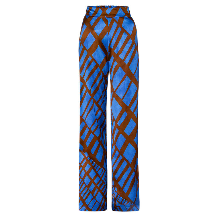 Ilana High-Rise Satin Pant image number null
