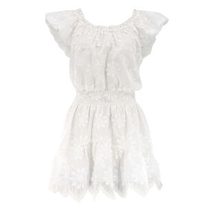 Verona Puff Sleeve Off-The-Shoulder Mini Dress
