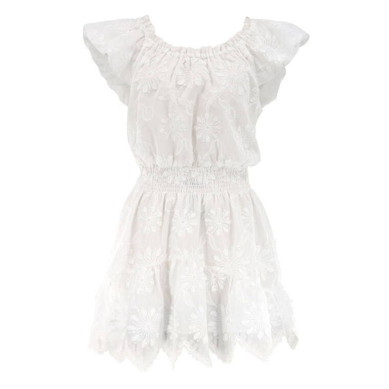 Verona Puff Sleeve Off-The-Shoulder Mini Dress image number null