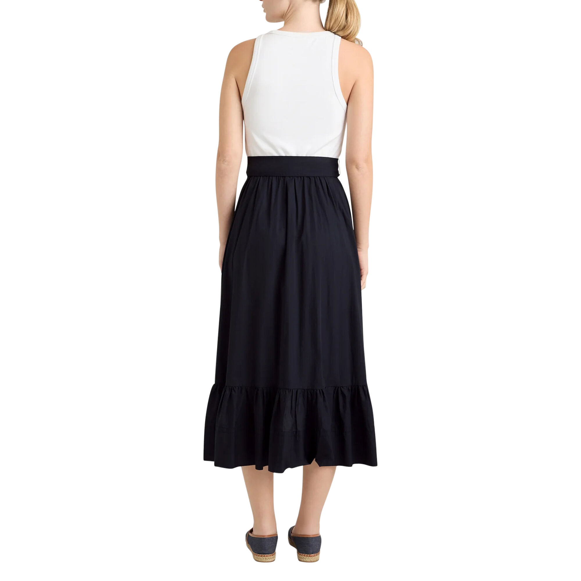 Zayla Sleeveless Belted Midi Dress Zayla Sleeveless Belted Midi Dress