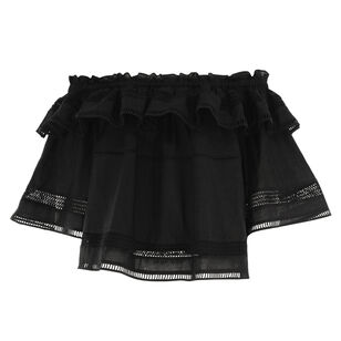 Angela Off-The-Shoulder Ruffle Top