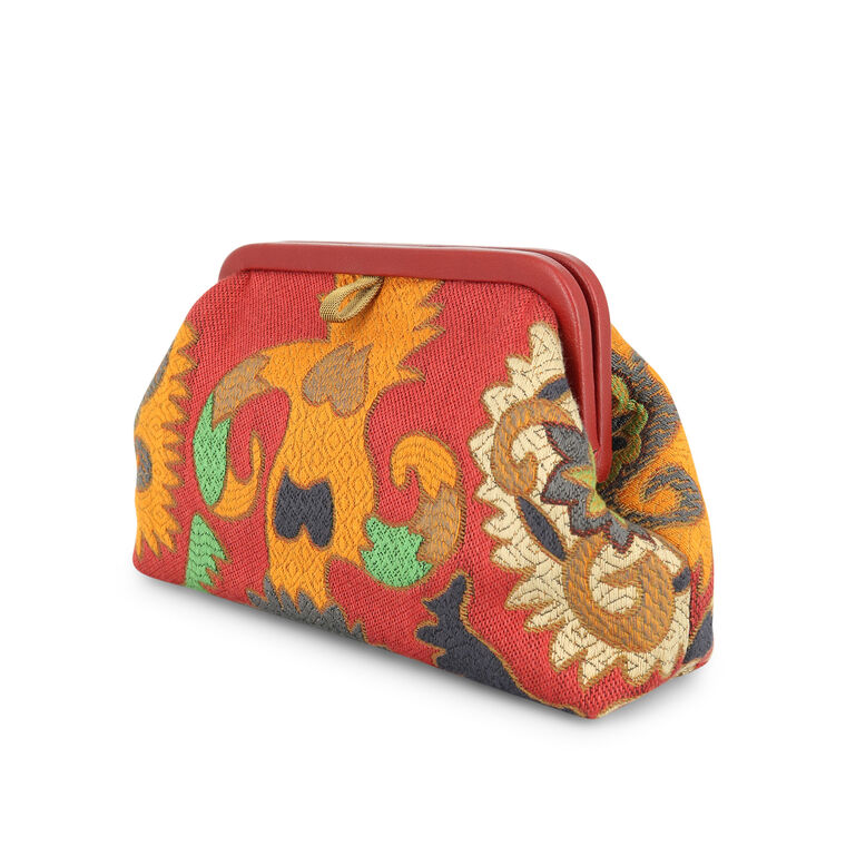 Liette Woven Clutch image number null
