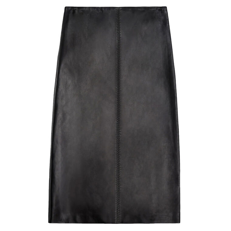 Paper Leather Pencil Skirt image number null