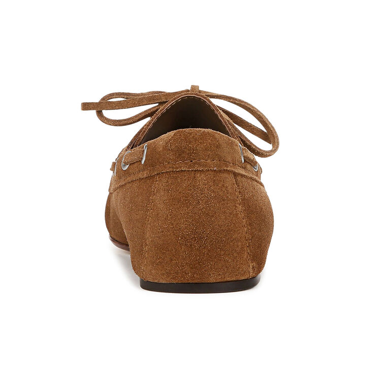 Marin Suede Lace-Up Loafer image number null