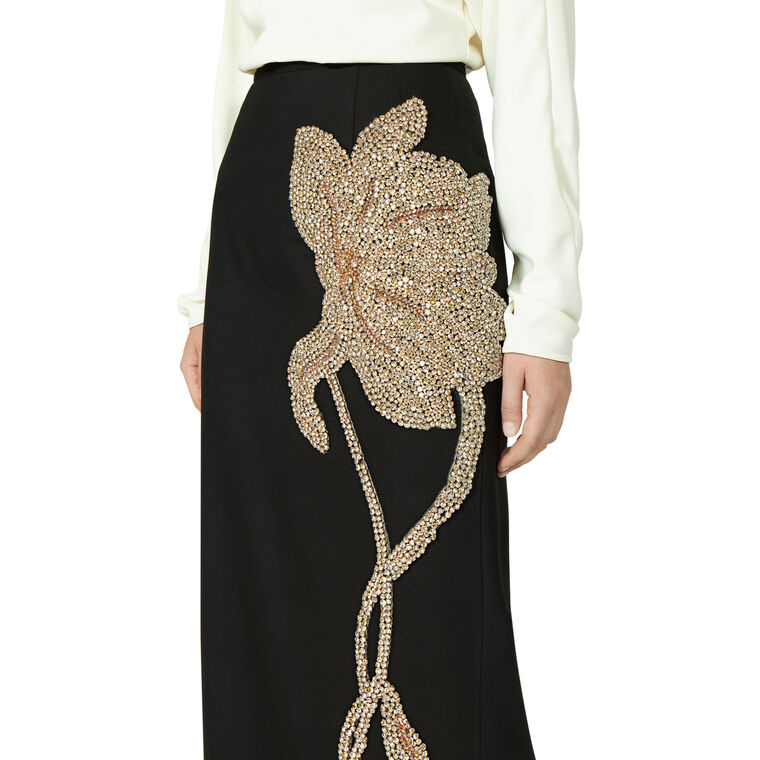 Anny Lightweight Wool Skirt image number null
