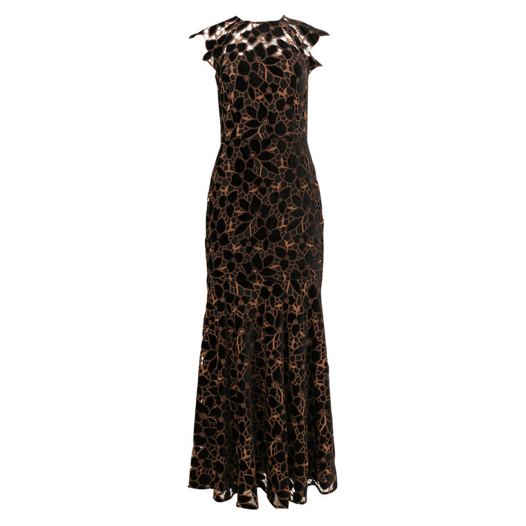 Carlotta Cap Sleeve Maxi Dress image number null