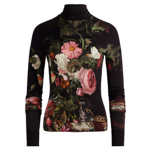 Delaina Long Sleeve Turtleneck Top