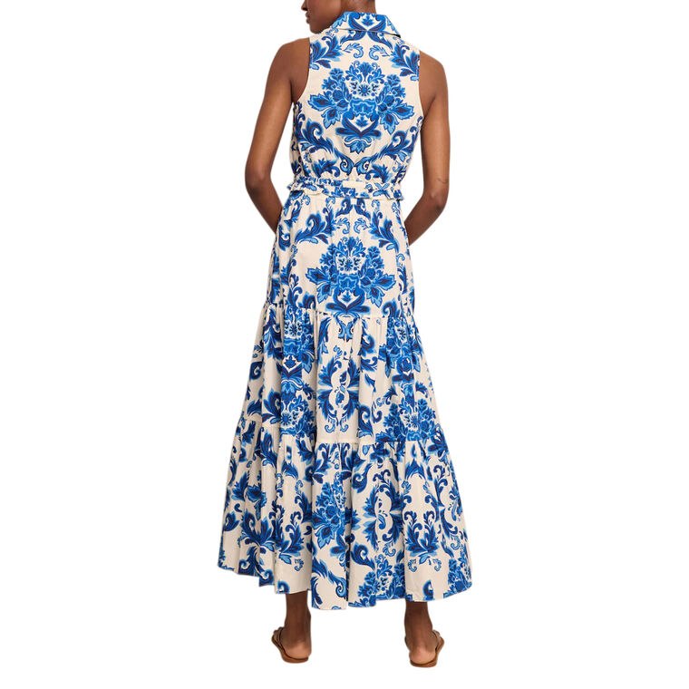 Melanie Tiered Midi Skirt image number null