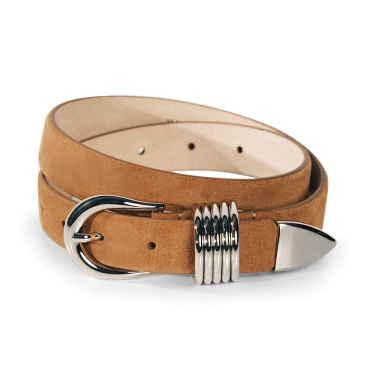 Hollyhock Suede Belt image number null