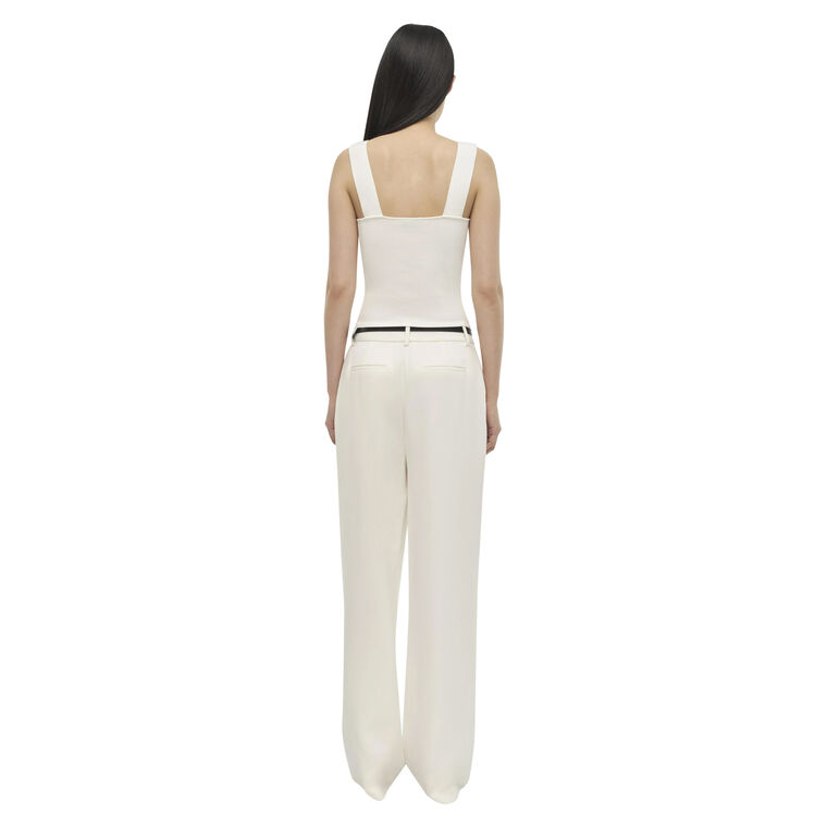 Madine Square Neck Knit Tank Top image number null