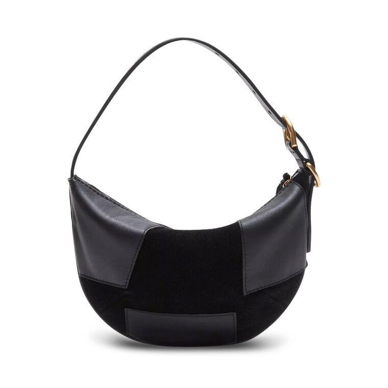 Mercer Small Hobo Bag With Patchwork Leather image number null