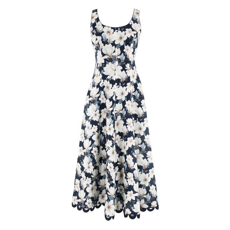 Teresa Sleeveless Midi Dress image number null