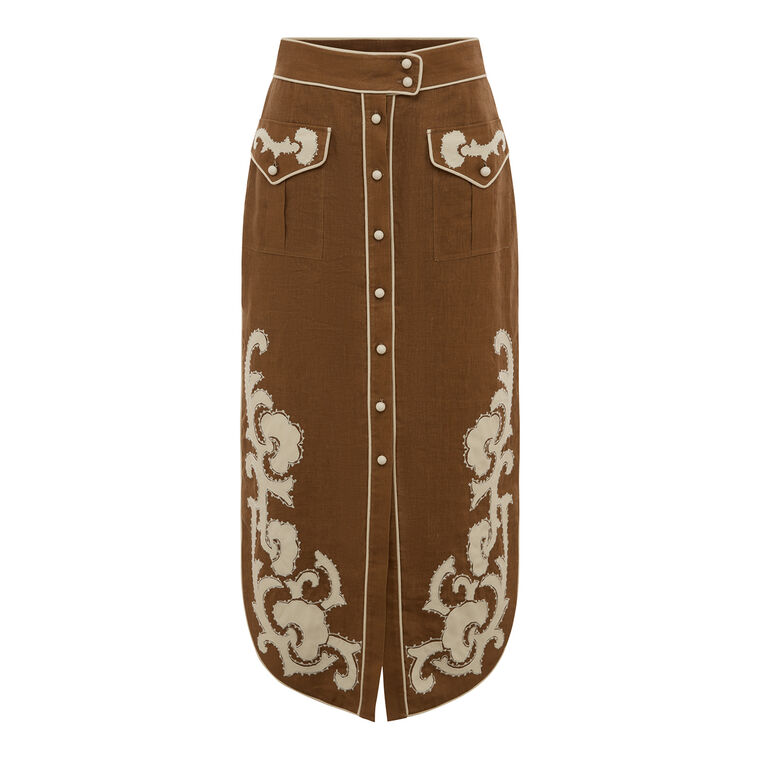Ruby Applique Skirt image number null