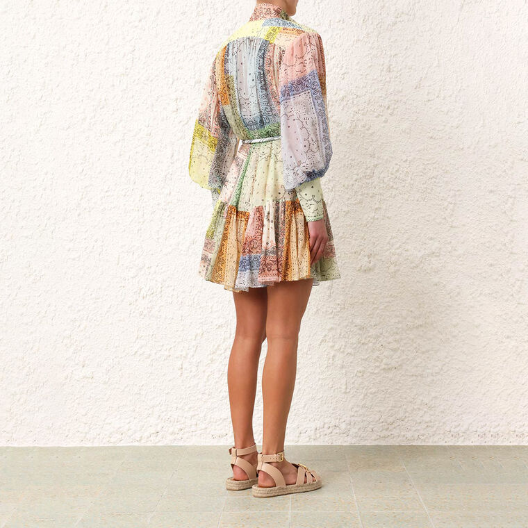 Matchmaker Lantern Mini Dress image number null