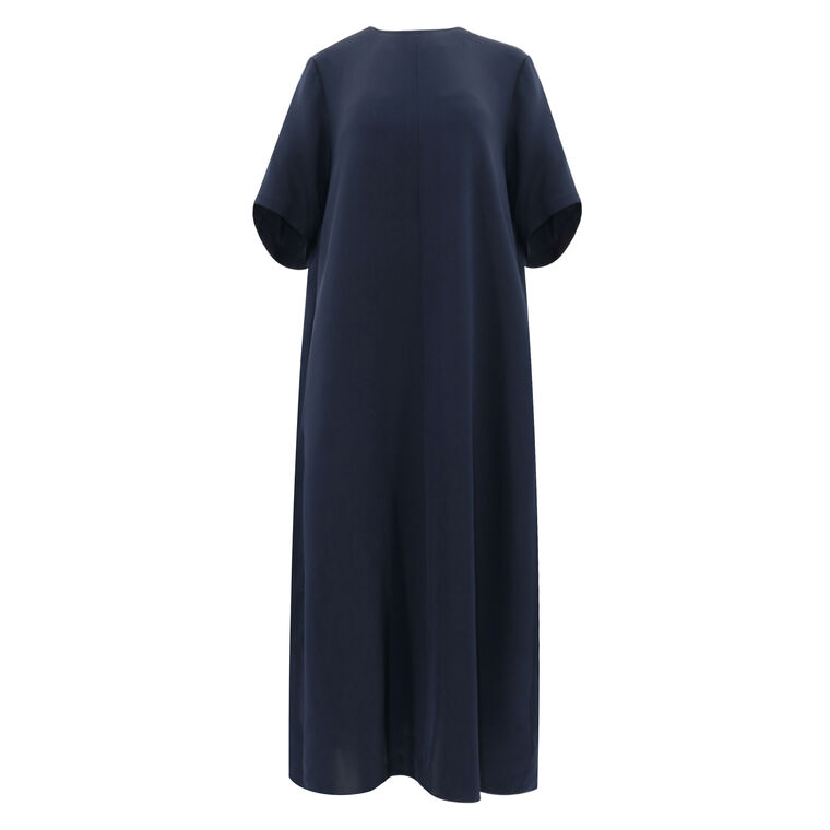 4-Ply Silk T-Shirt Dress image number null