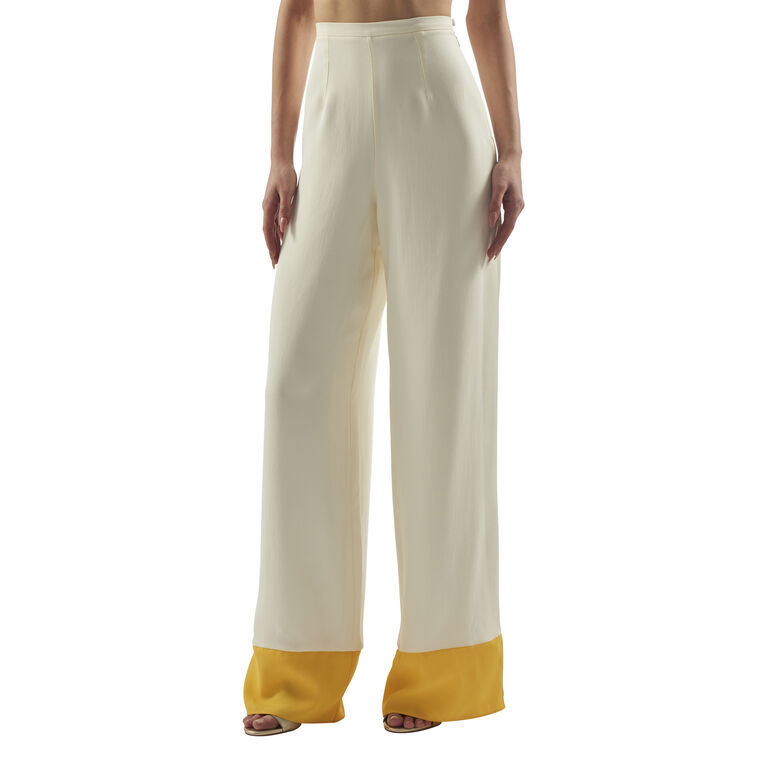 Marlene High-Waist Corniche Pants image number null