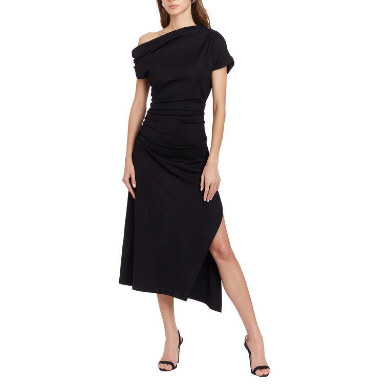 Columbia Off Shoulder Midi Dress image number null