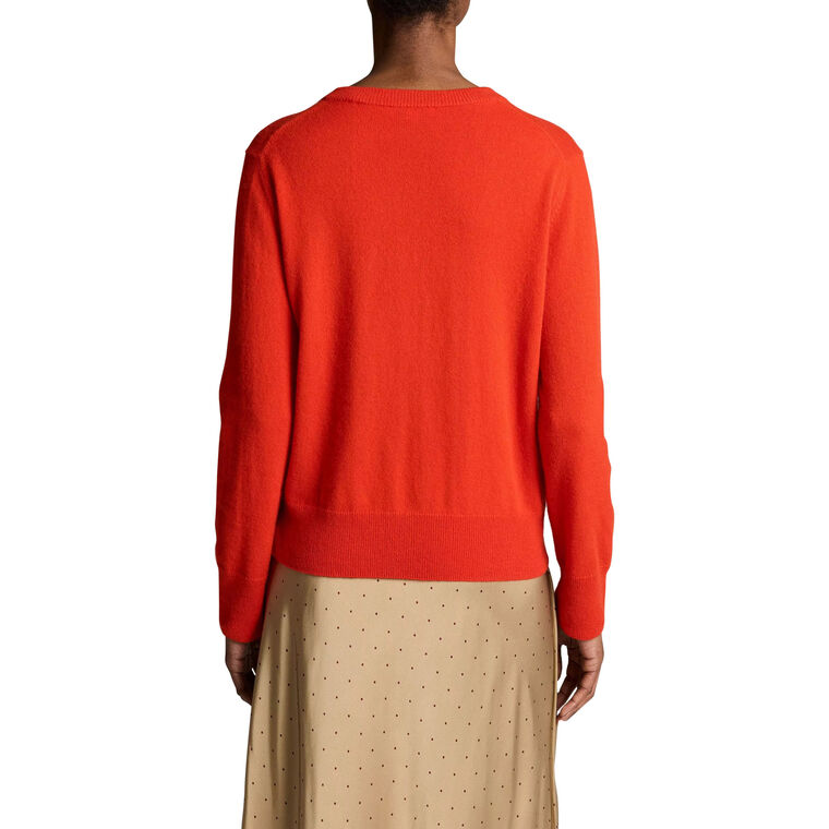 Casual Cashmere V-Neck Sweater image number null