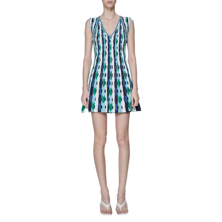 Langley Sleeveless Knit Mini Dress image number null