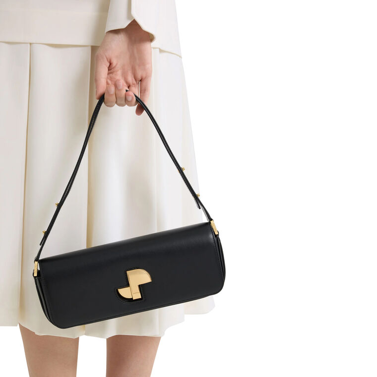 Le Lock Baguette Shoulder Bag image number null