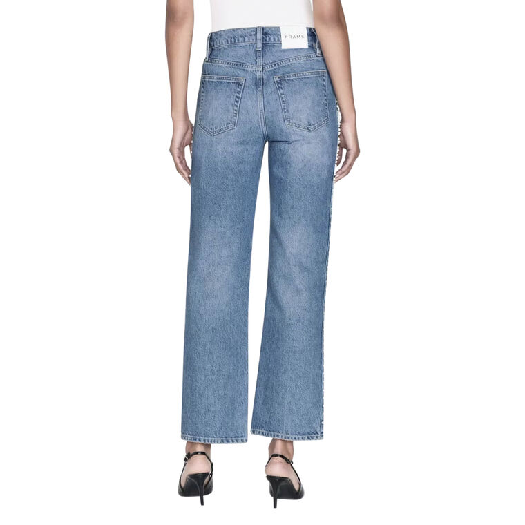 Ateliar Le Jane Crop Jean With Pearls image number null