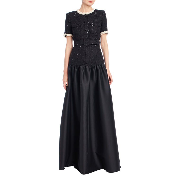 Beaded Top Gown image number null