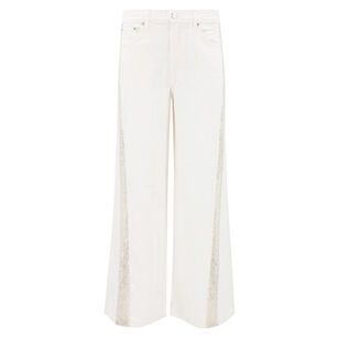 Almost Famous Jean With Beaded Tux Stripe